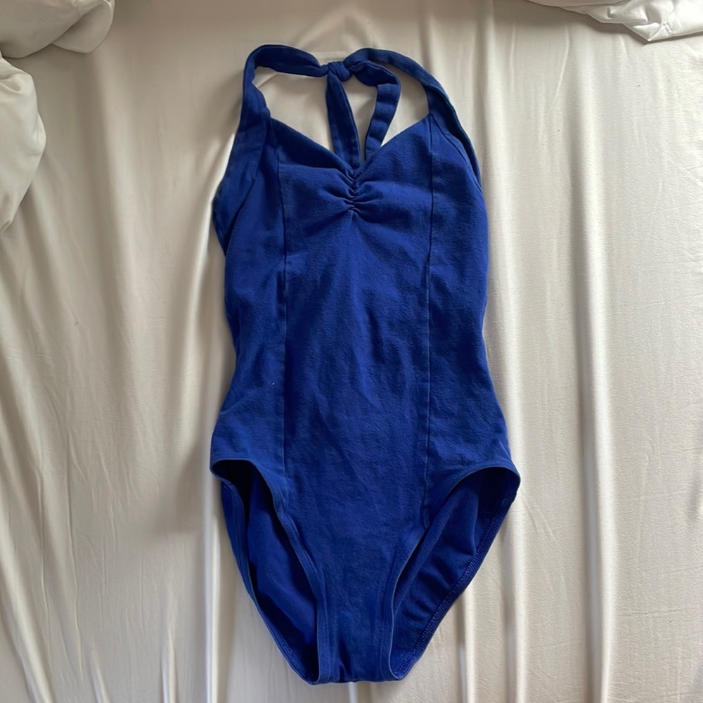Capezio halter top leotard